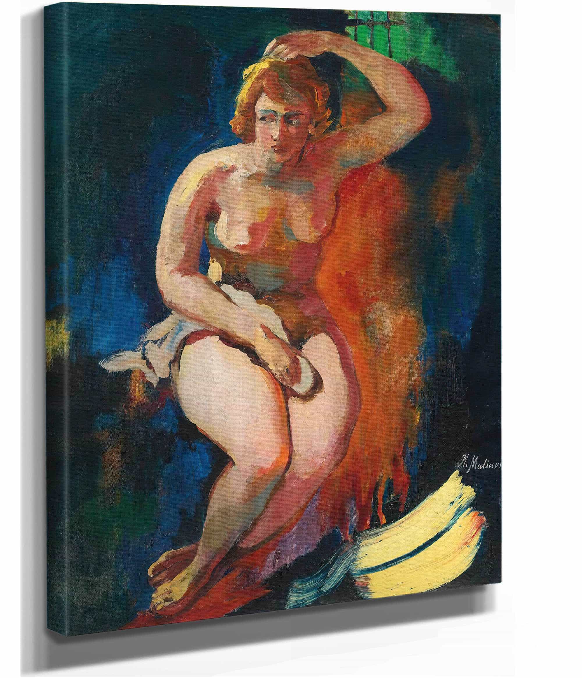 The Virgin Of Kazan by Filipp Malyavin