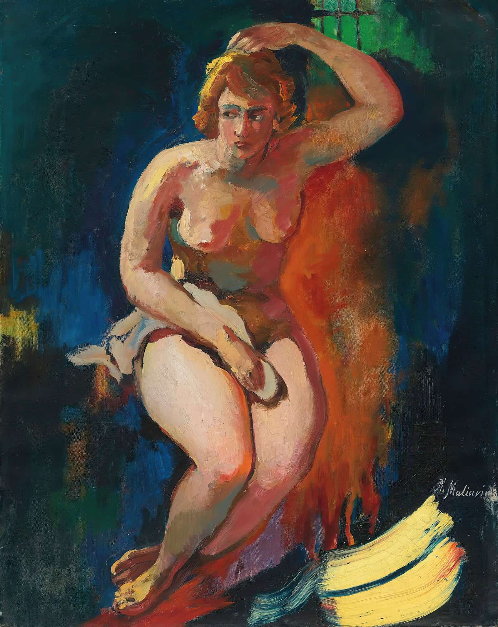 The Virgin Of Kazan by Filipp Malyavin
