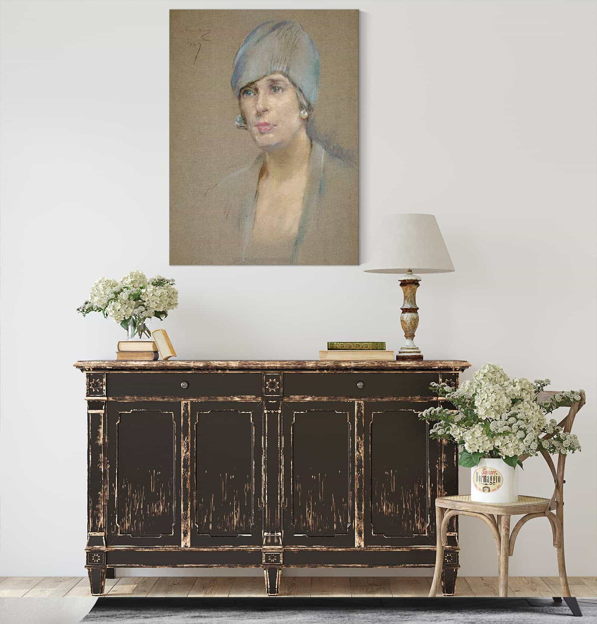 The Visitor Mrs Richard P Mccullough by Alice Pike Barney