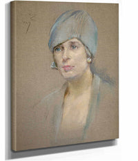 The Visitor Mrs Richard P Mccullough by Alice Pike Barney