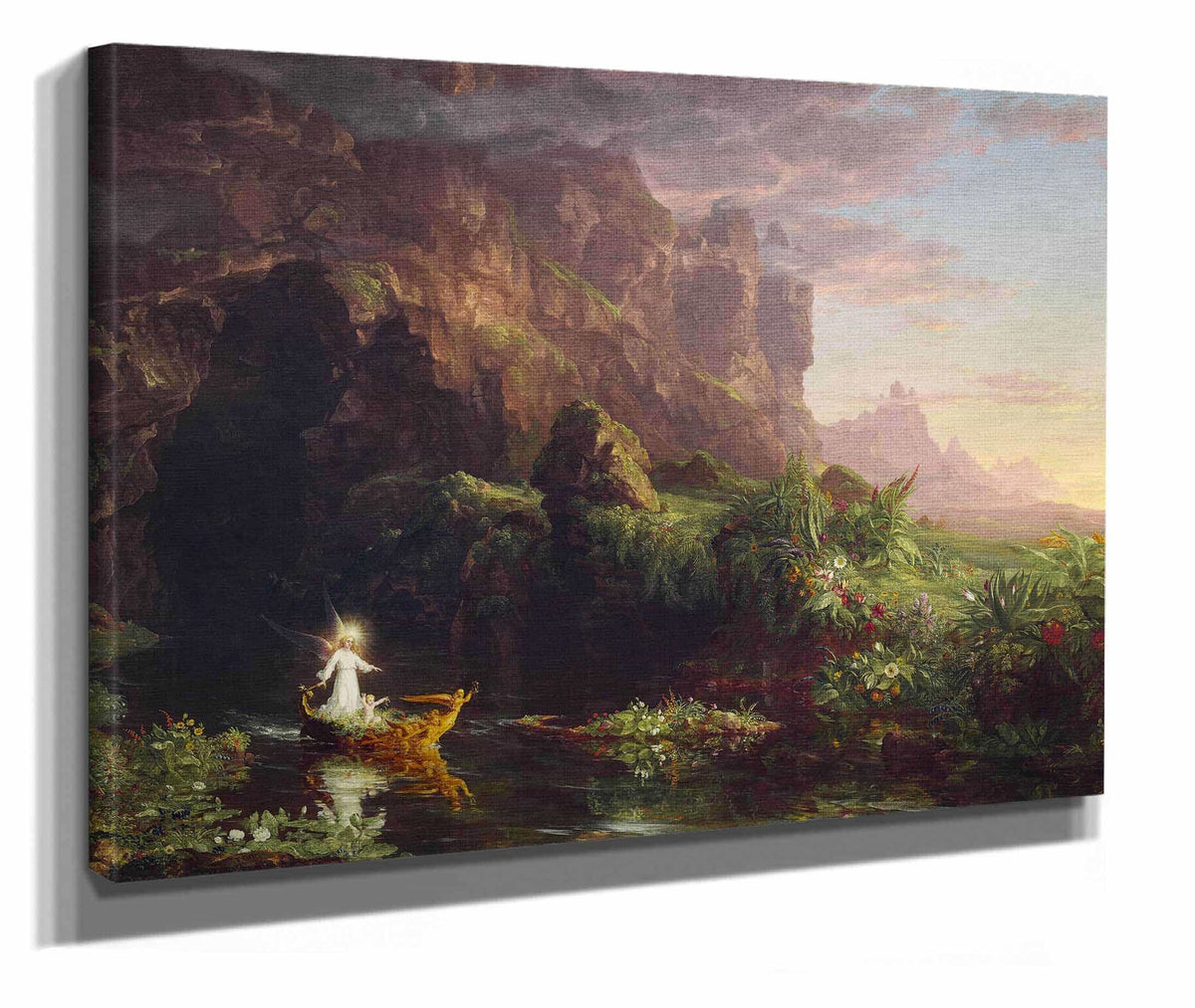 The Voyage Of Life Childhood by Thomas Cole
