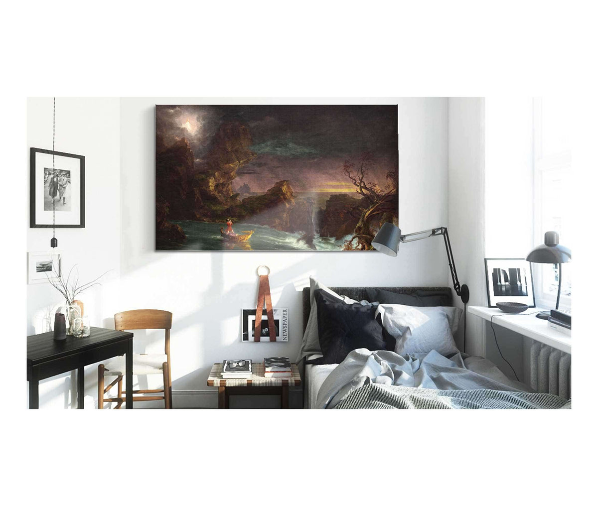 The Voyage Of Life Manhood by Thomas Cole