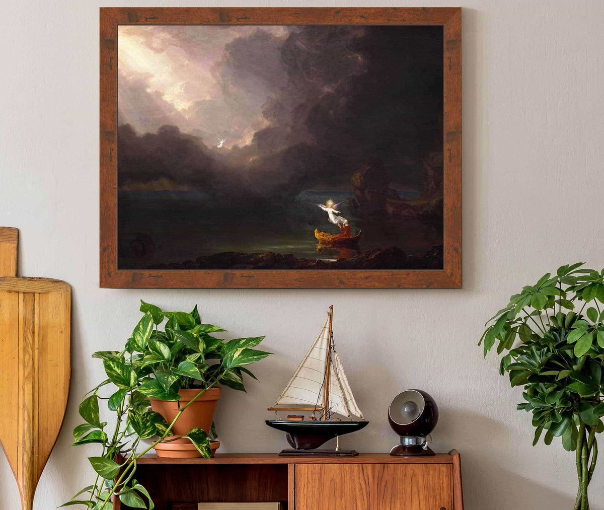 The Voyage Of Life Old Age by Thomas Cole