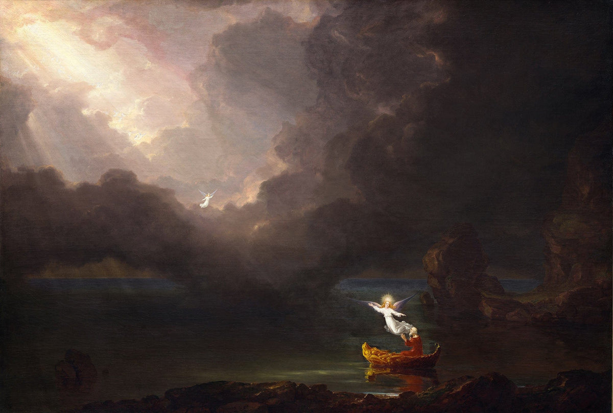 The Voyage Of Life Old Age by Thomas Cole