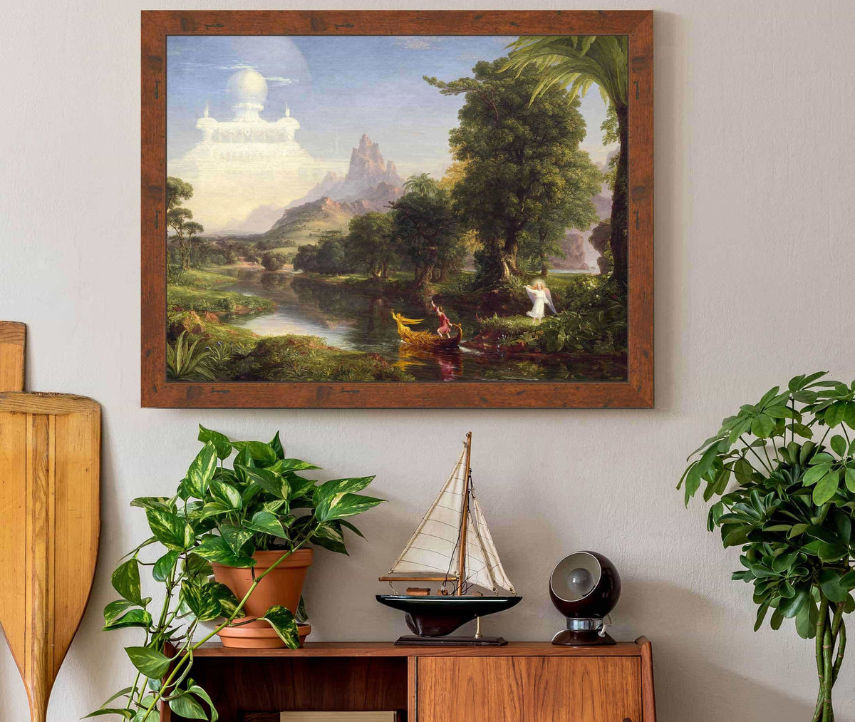 The Voyage Of Life Youth by Thomas Cole