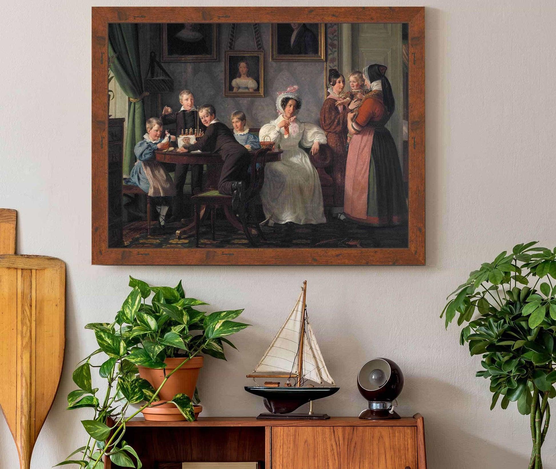 The Waagepetersen Family by Wilhelm Marstrand