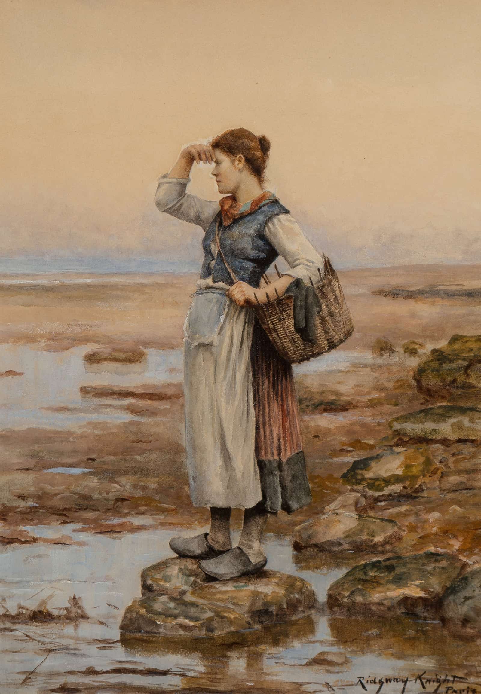 The Water Carriers by Daniel Ridgway Knight