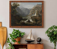 The Waterfalls At Tivoli by Claude Joseph Vernet