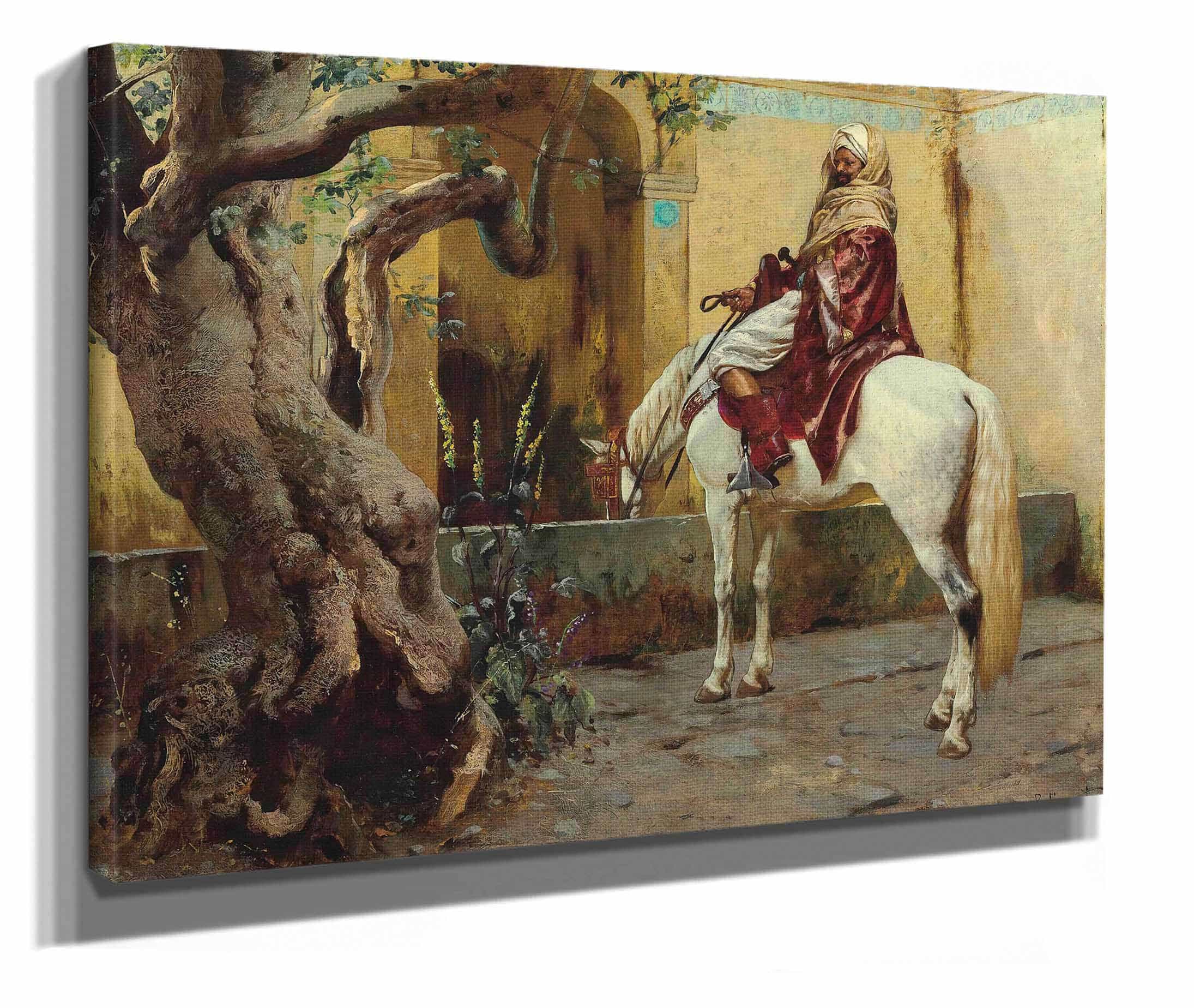 The Watering Hole by Rudolf Ernst