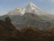 The Watzmann by Johan Christian Dahl