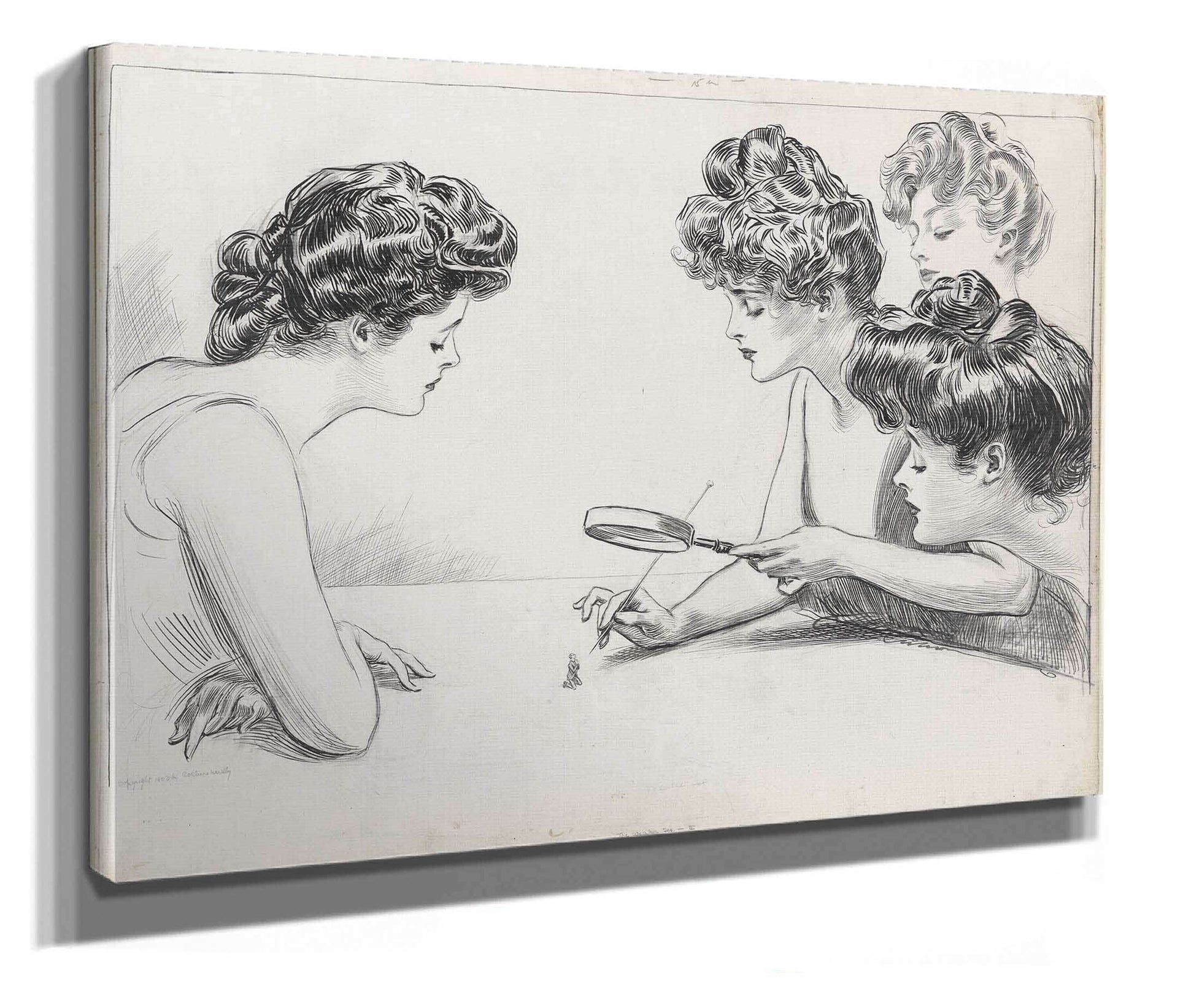 The Weaker Sex Ii by Charles Dana Gibson