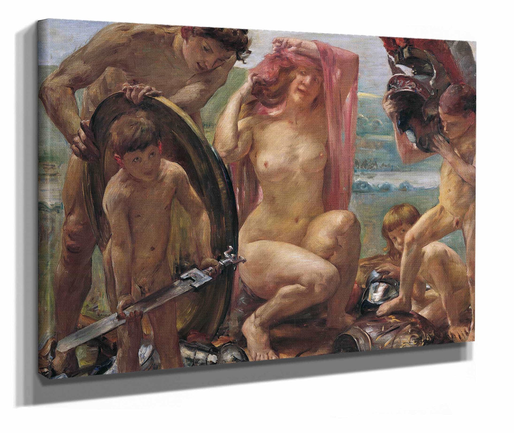 The Weapons Of Mars by Lovis Corinth