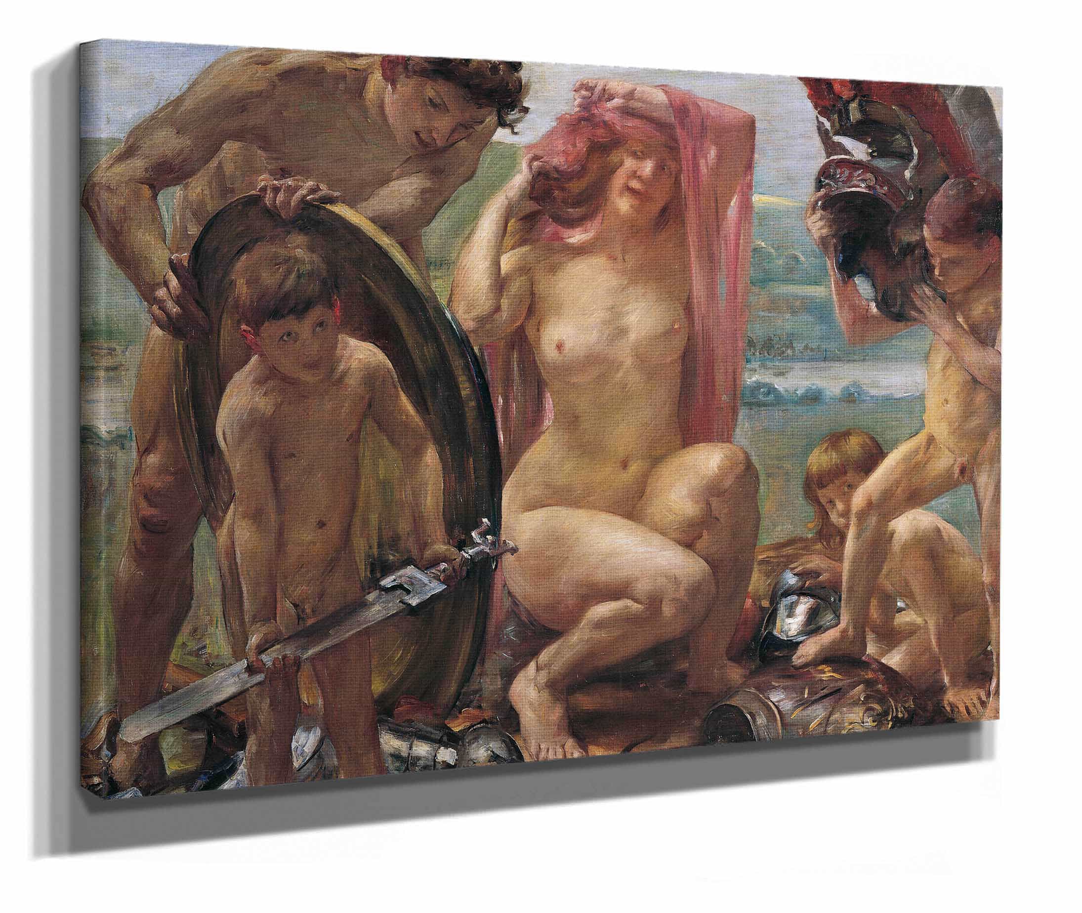 The Weapons Of Mars by Lovis Corinth