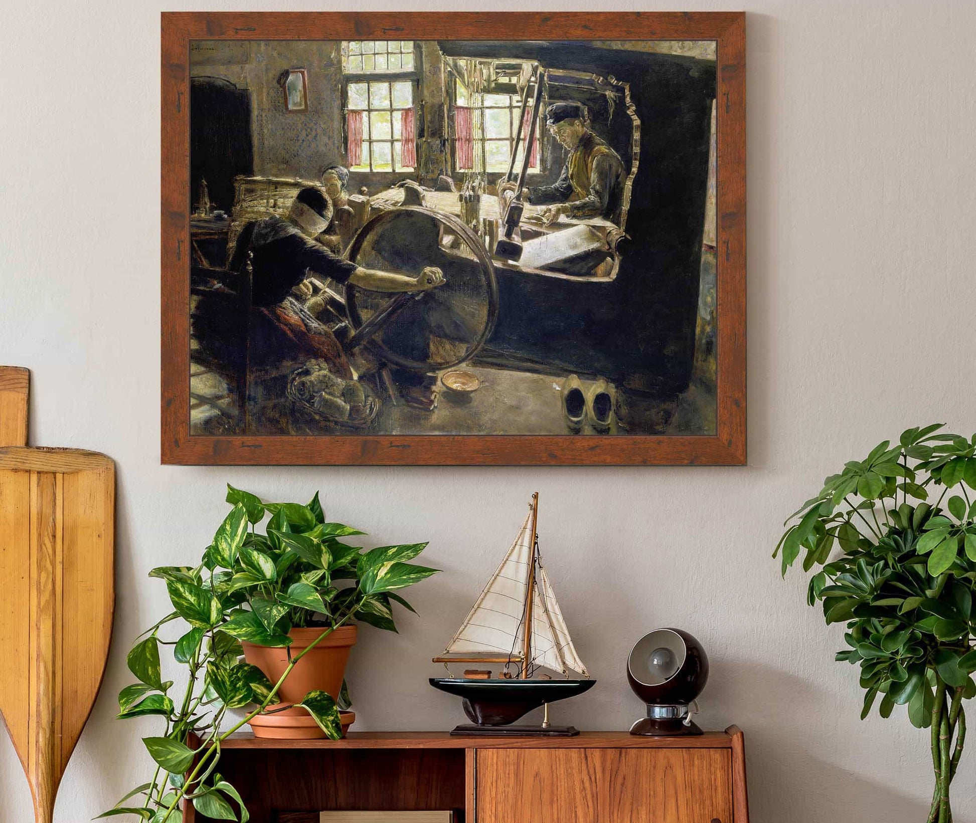 The Weaver by Max Liebermann