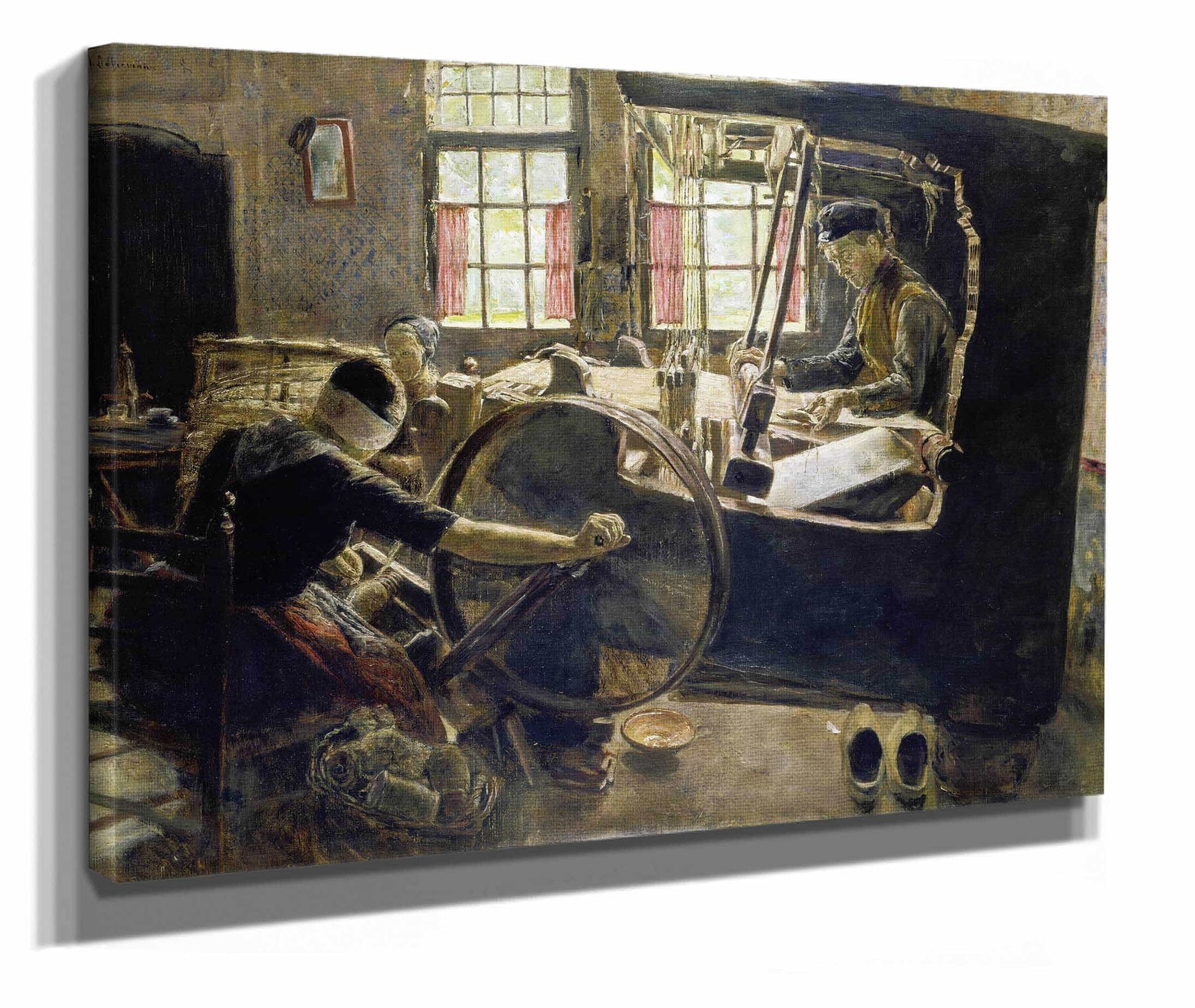 The Weaver by Max Liebermann