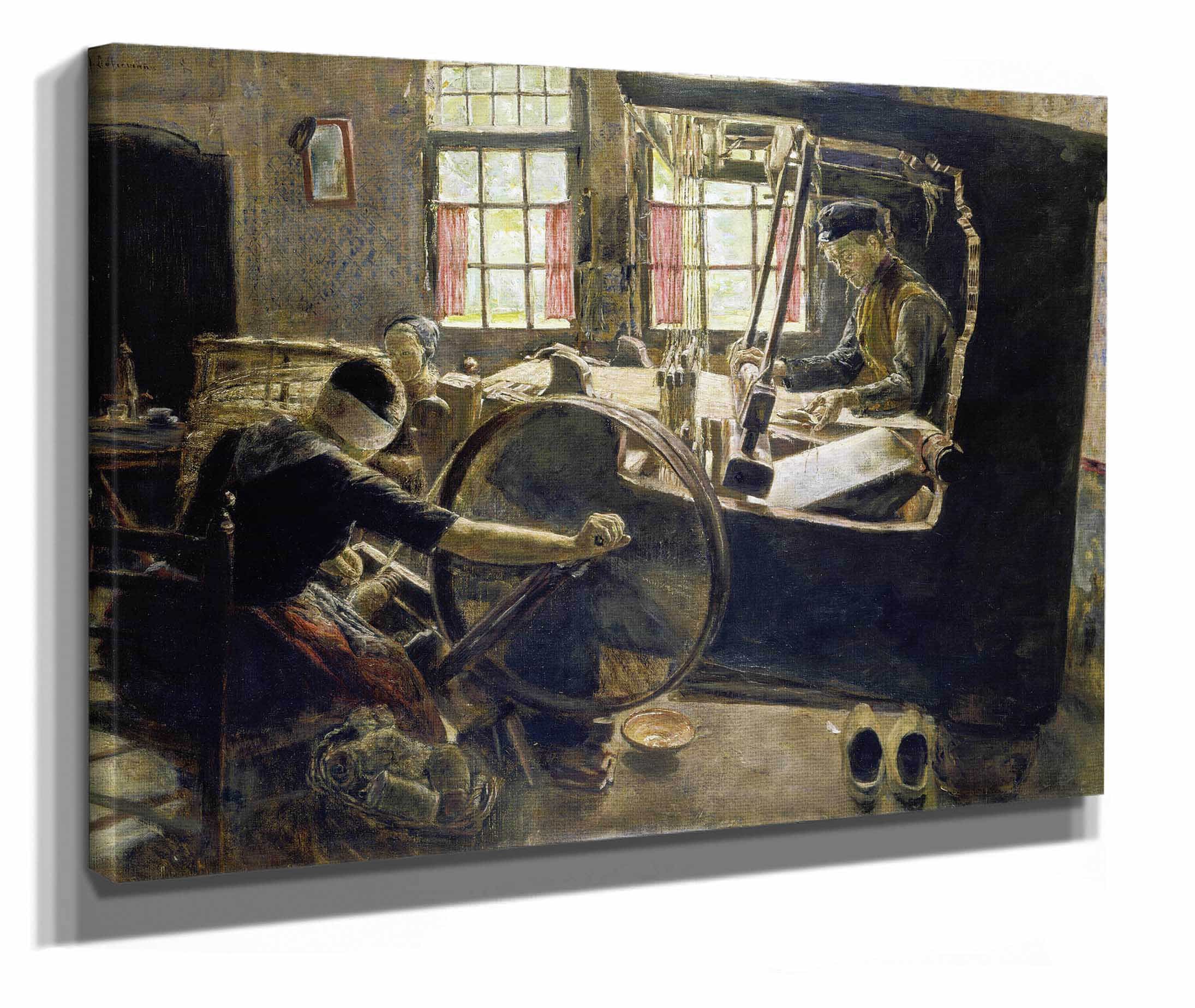 The Weaver by Max Liebermann