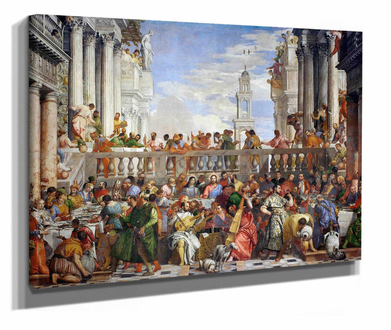 The Wedding At Cana by Paolo Veronese