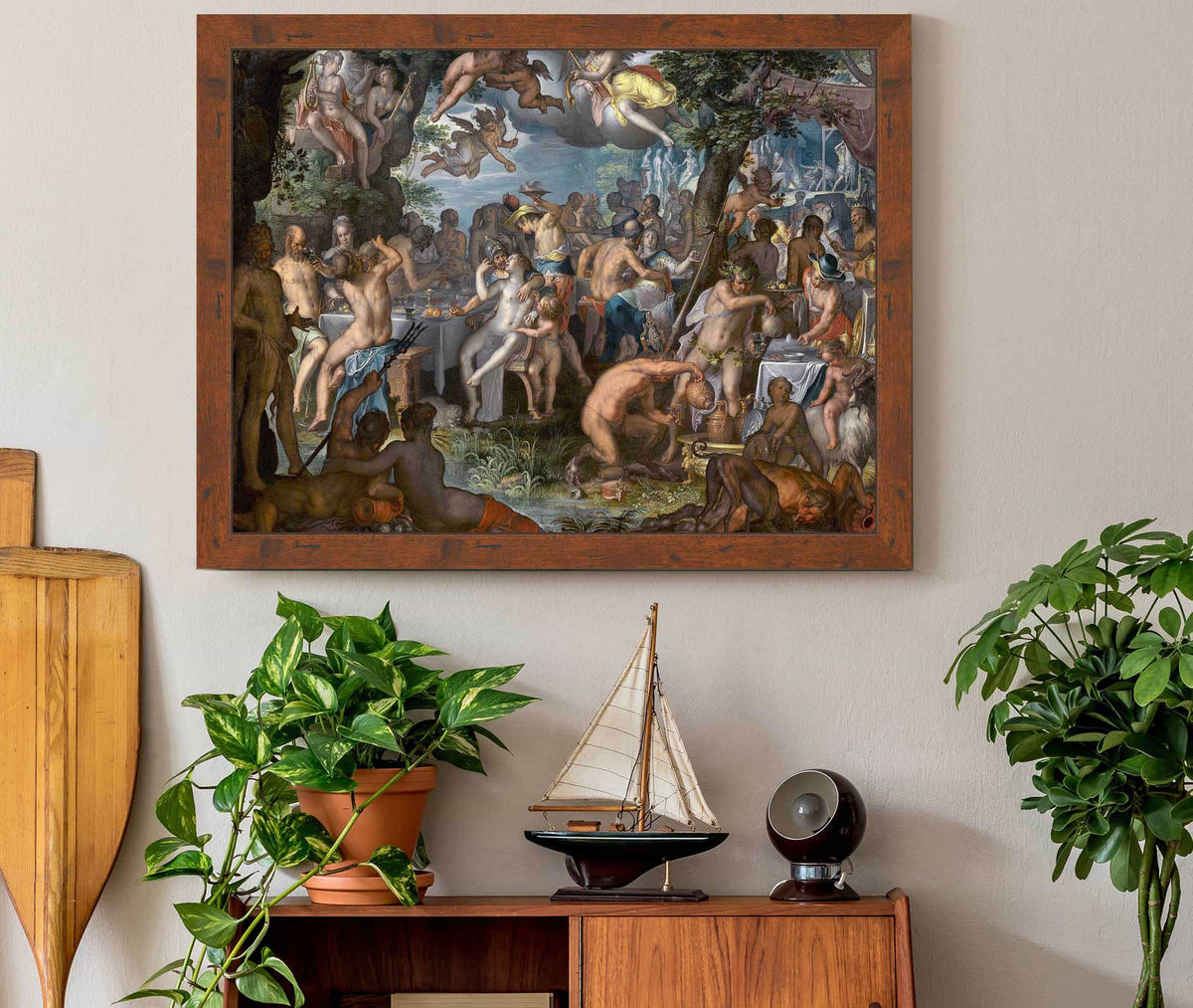 The Wedding Of Peleus And Thetis by Joachim Wtewael