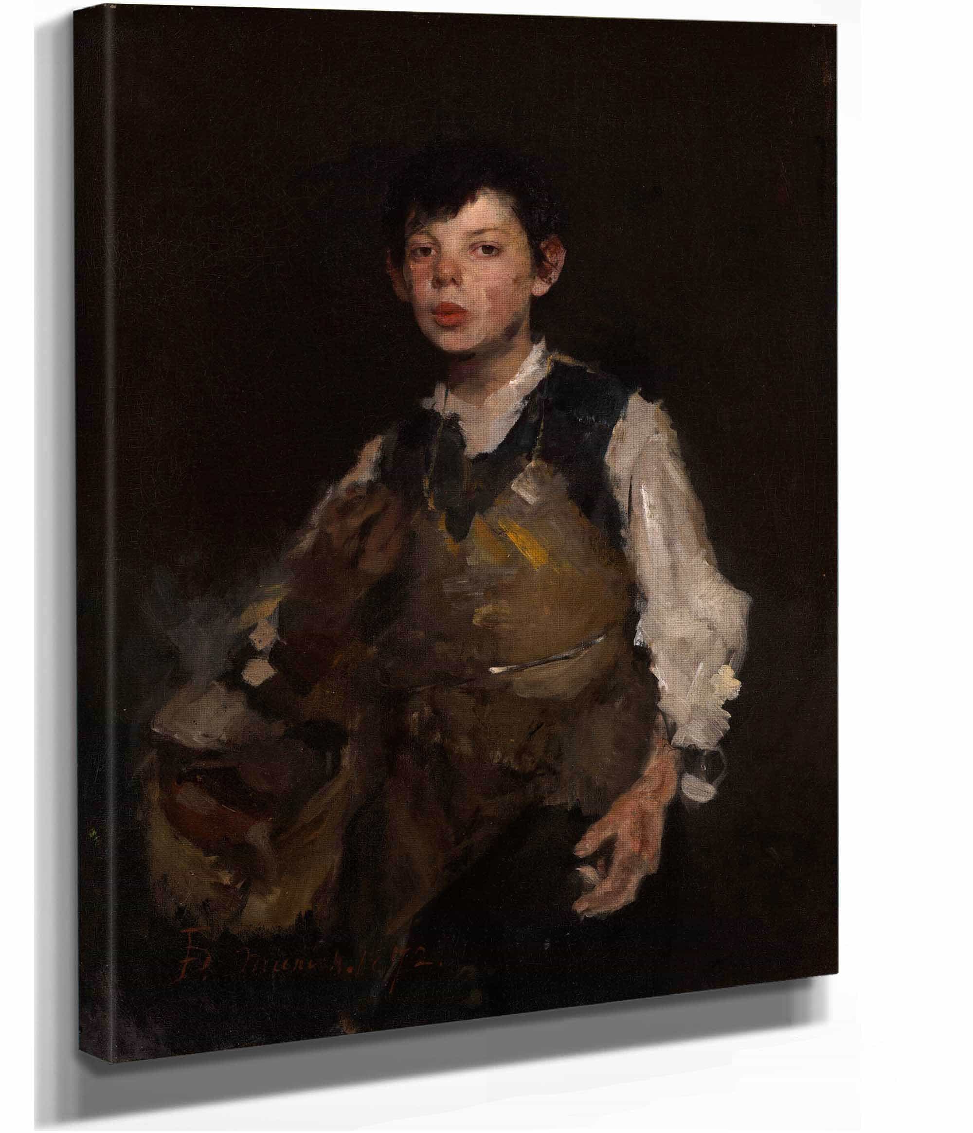 The Whistling Boy by Frank Duveneck