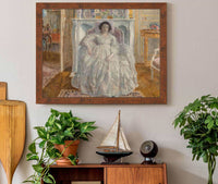 The White Gown by Frederick Carl Frieseke