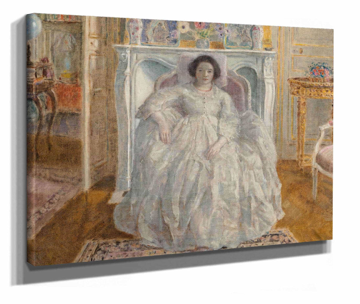 The White Gown by Frederick Carl Frieseke