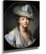 The White Hat by Jean Baptiste Greuze