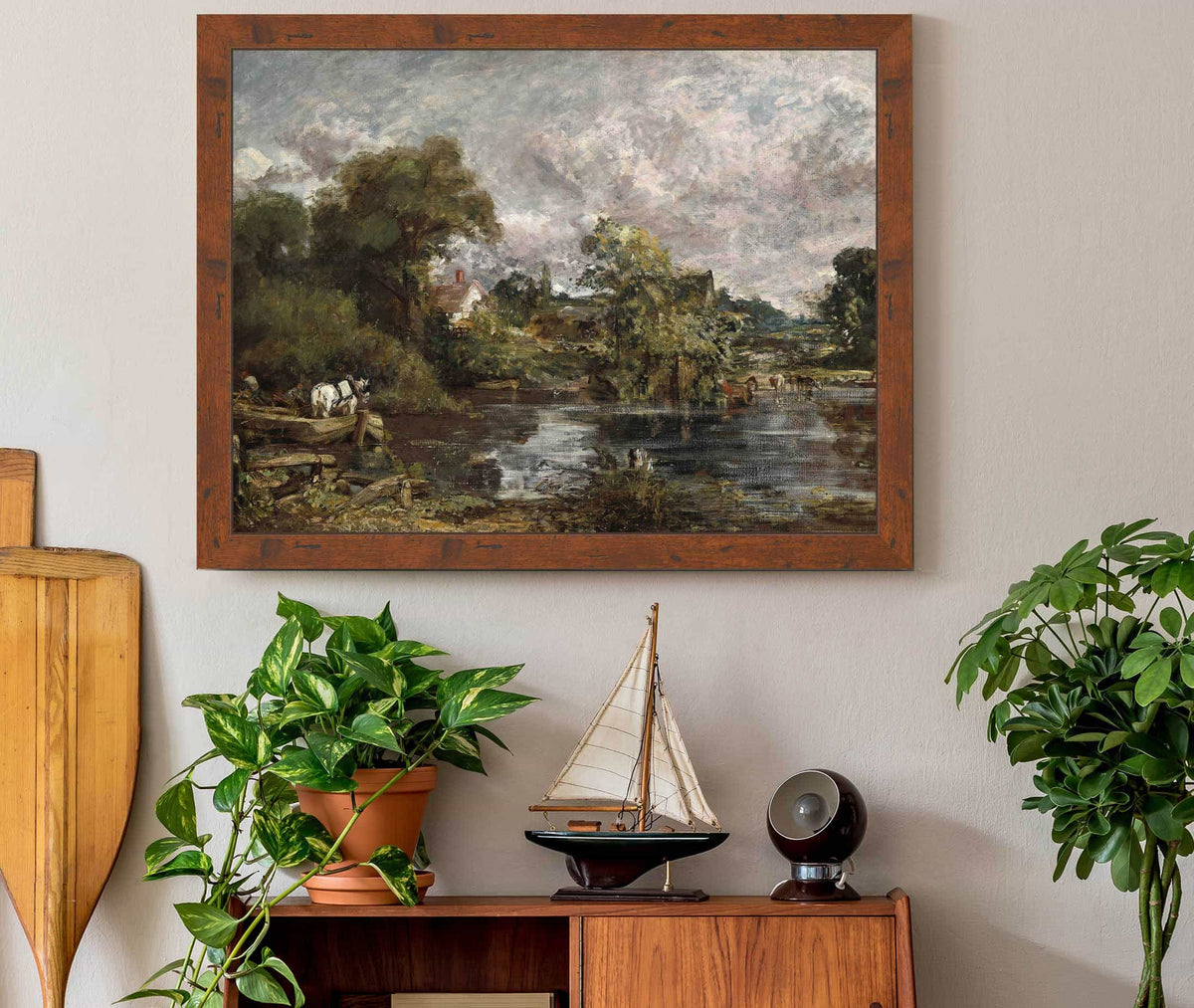 The White Horse by John Constable