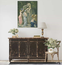 The Wine Press by Pierre Puvis De Chavannes