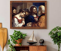 The Woman Taken In Adultery by Guercino