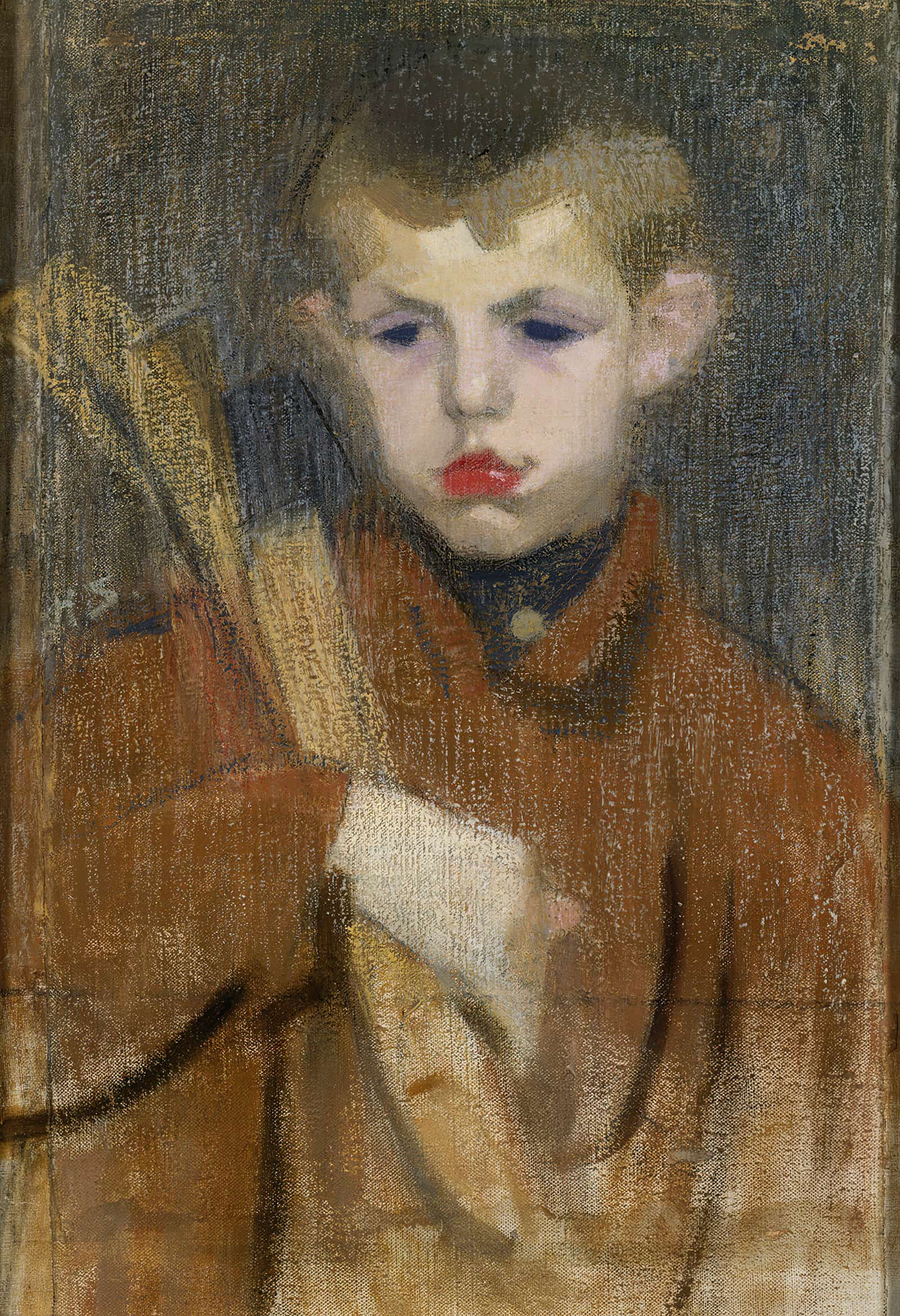 The Woodcutter I  by Helene Schjerfbeck