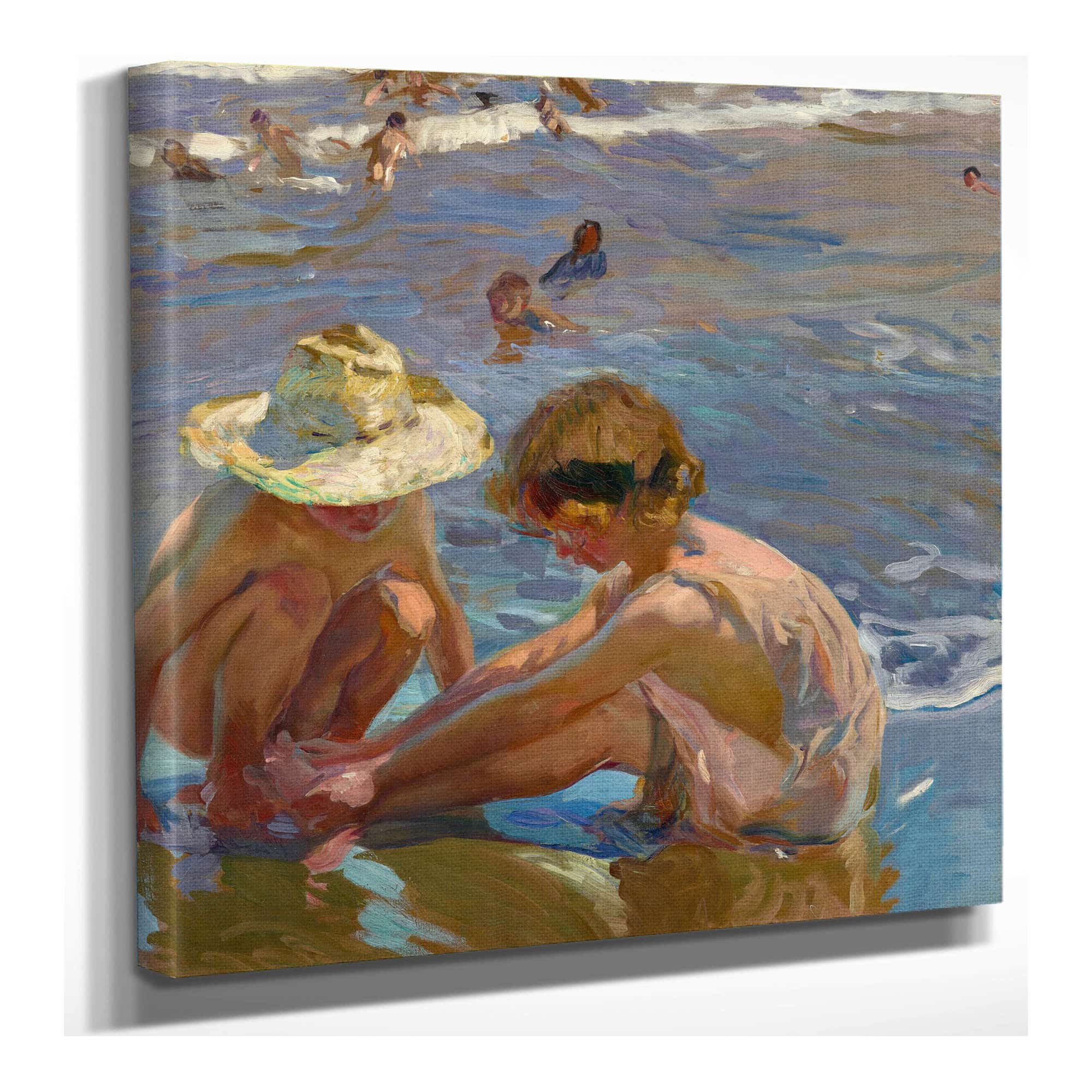 The Wounded Foot by Joaquin Sorolla