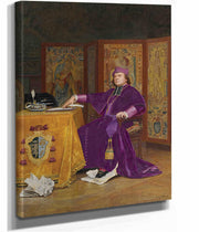 The Wrath Of The Bishop by Jehan Georges Vibert