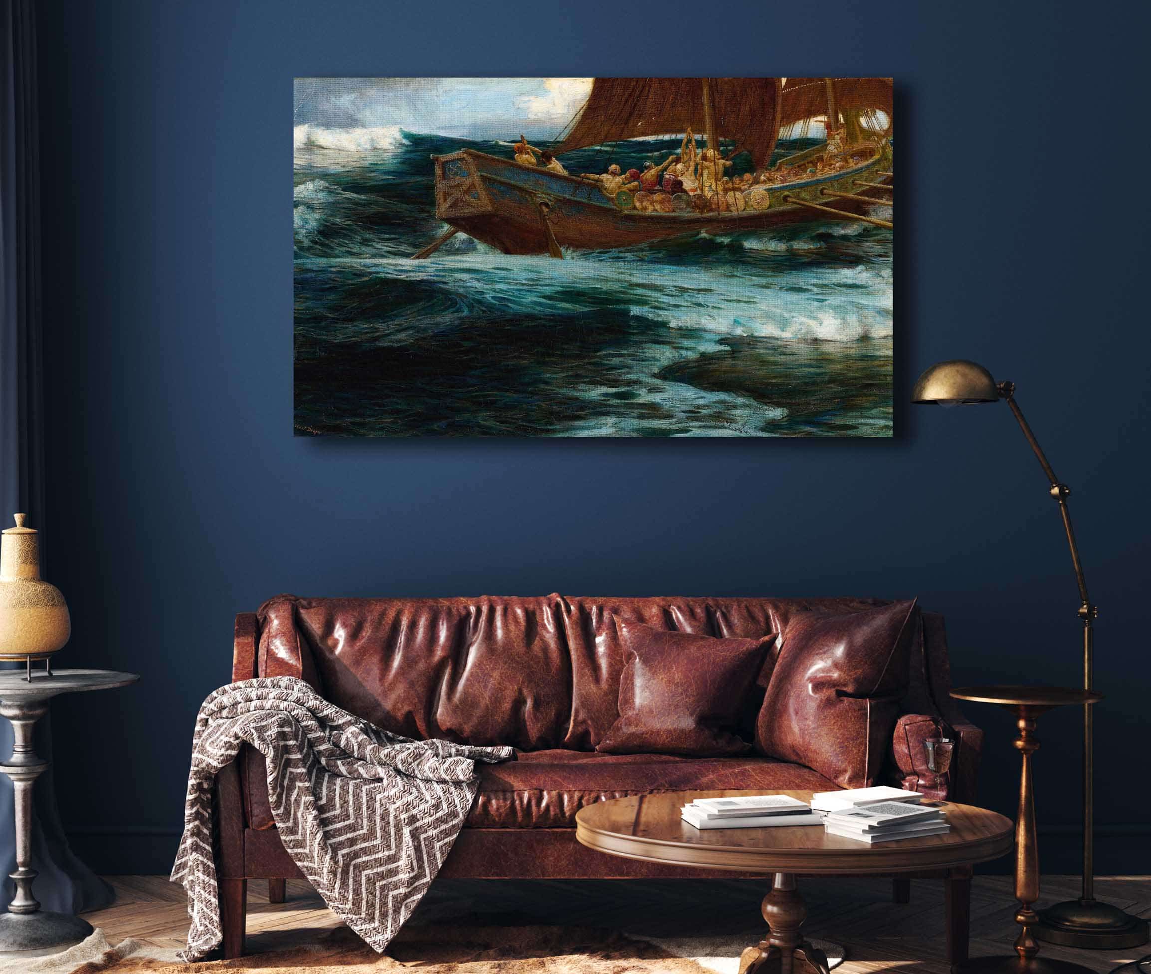 The Wrath Of The Sea God by Herbert James Draper