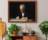 The Writing Master by Thomas Eakins