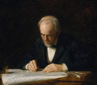 The Writing Master by Thomas Eakins