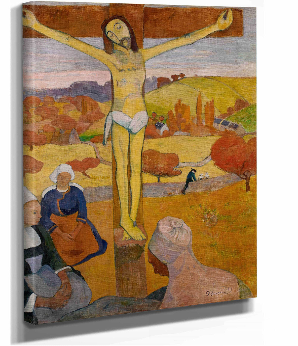 The Yellow Christ by Paul Gauguin