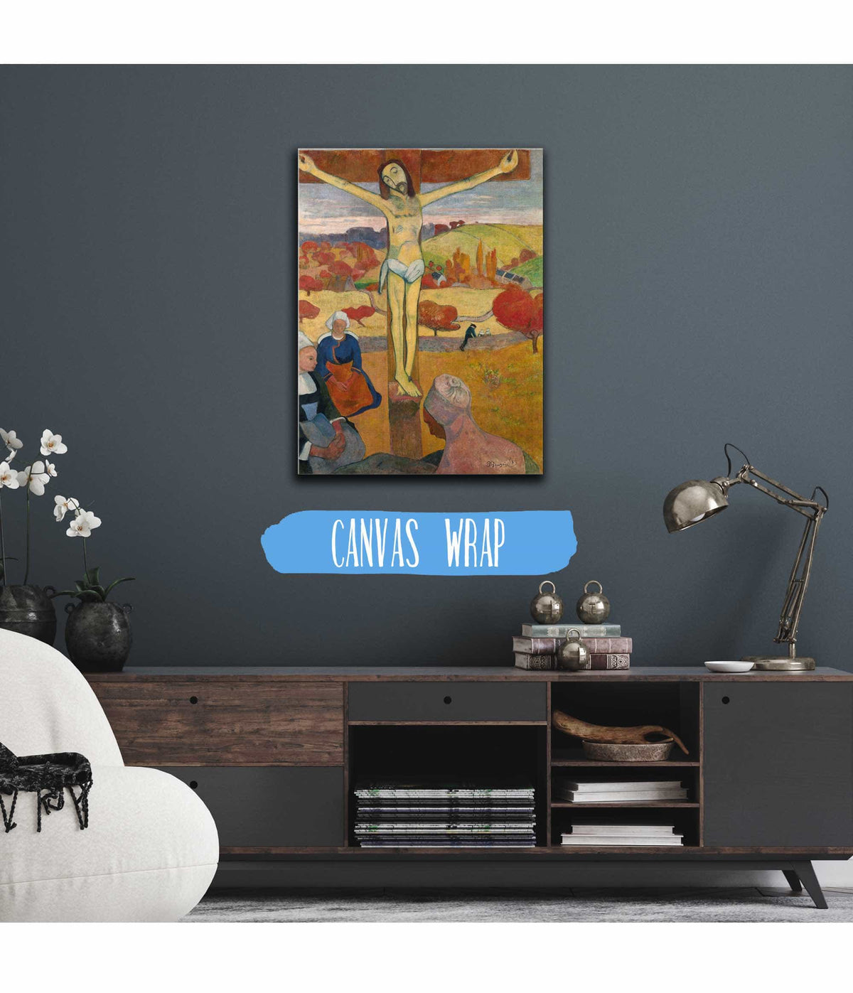 The Yellow Christ by Paul Gauguin