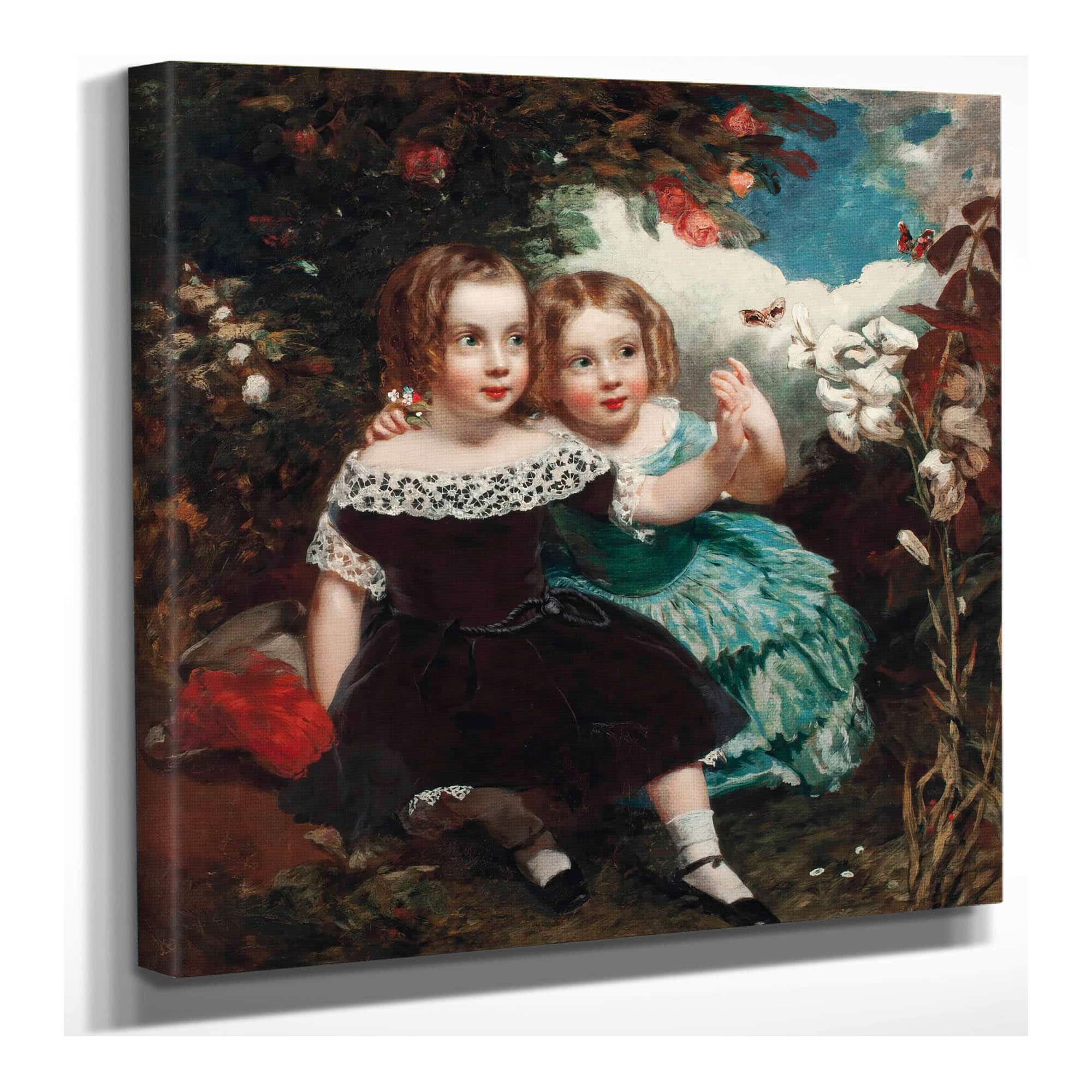 The Young Lepidopterists by James Sant