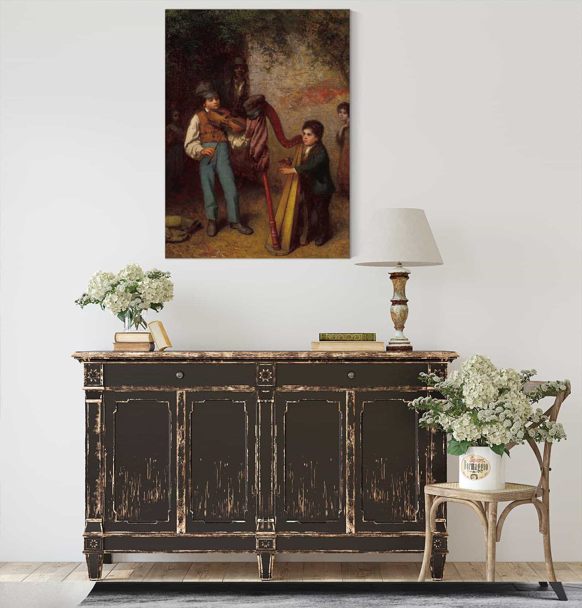 The Young Musicians by Eastman Johnson