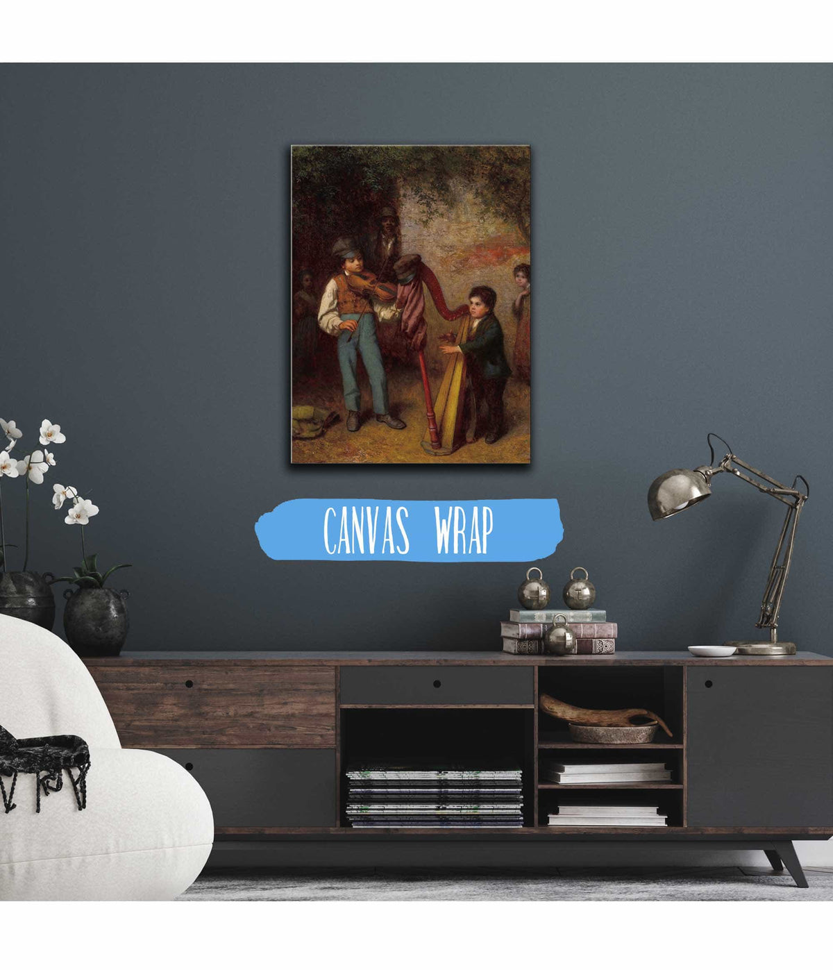 The Young Musicians by Eastman Johnson