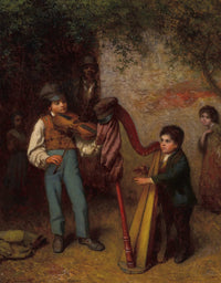 The Young Musicians by Eastman Johnson
