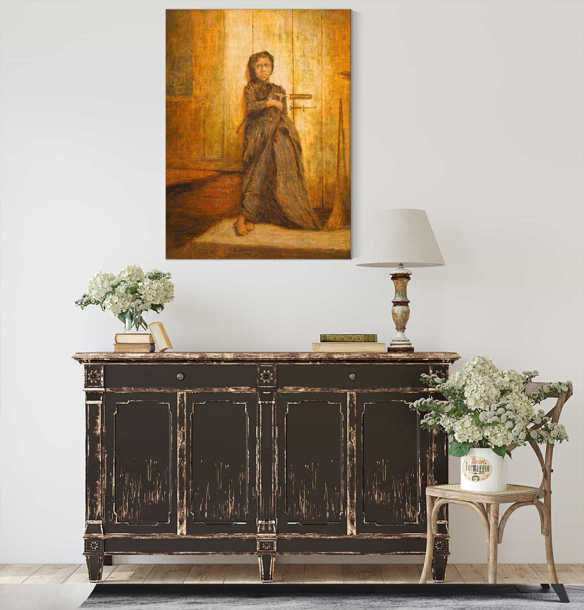 The Young Sweep by Eastman Johnson