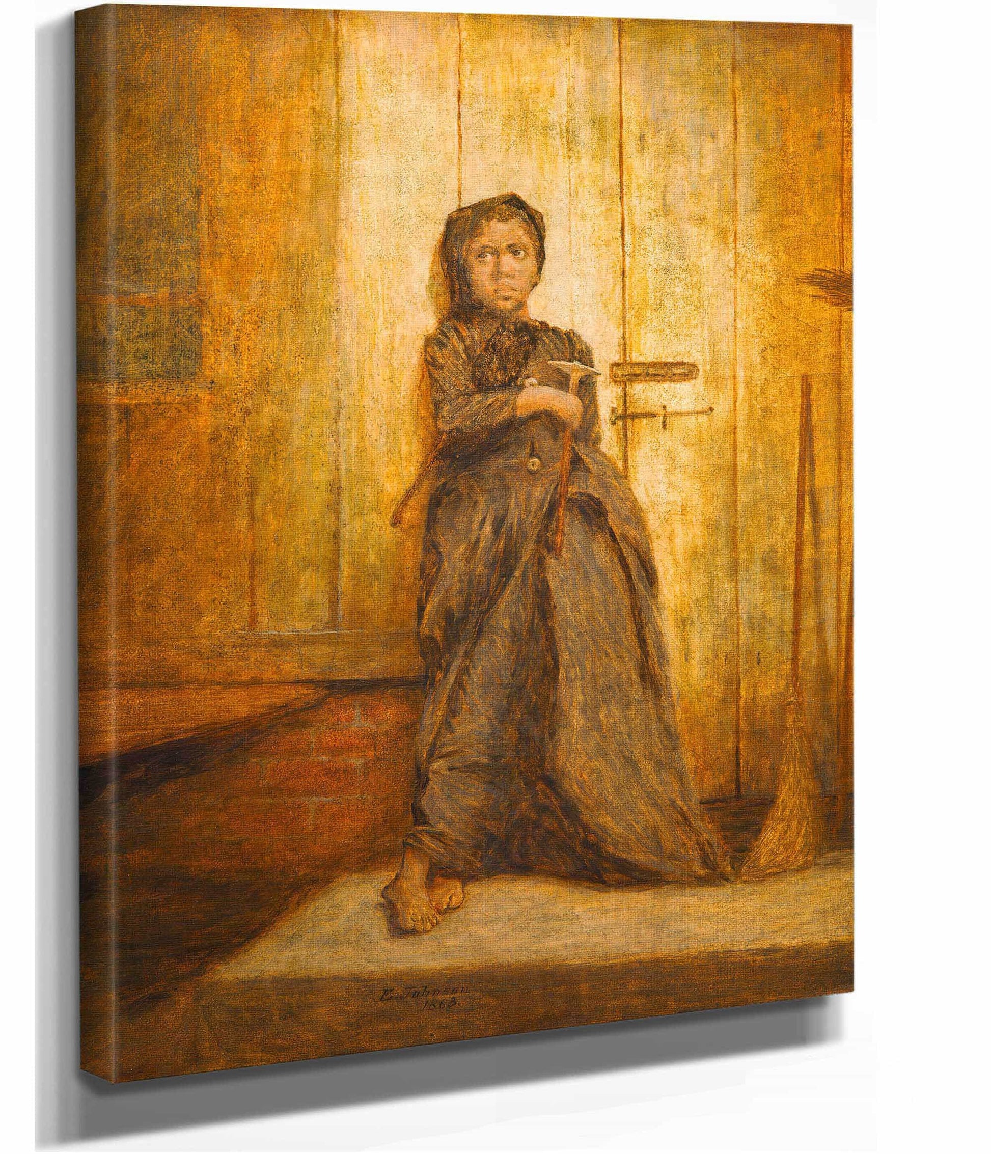 The Young Sweep by Eastman Johnson
