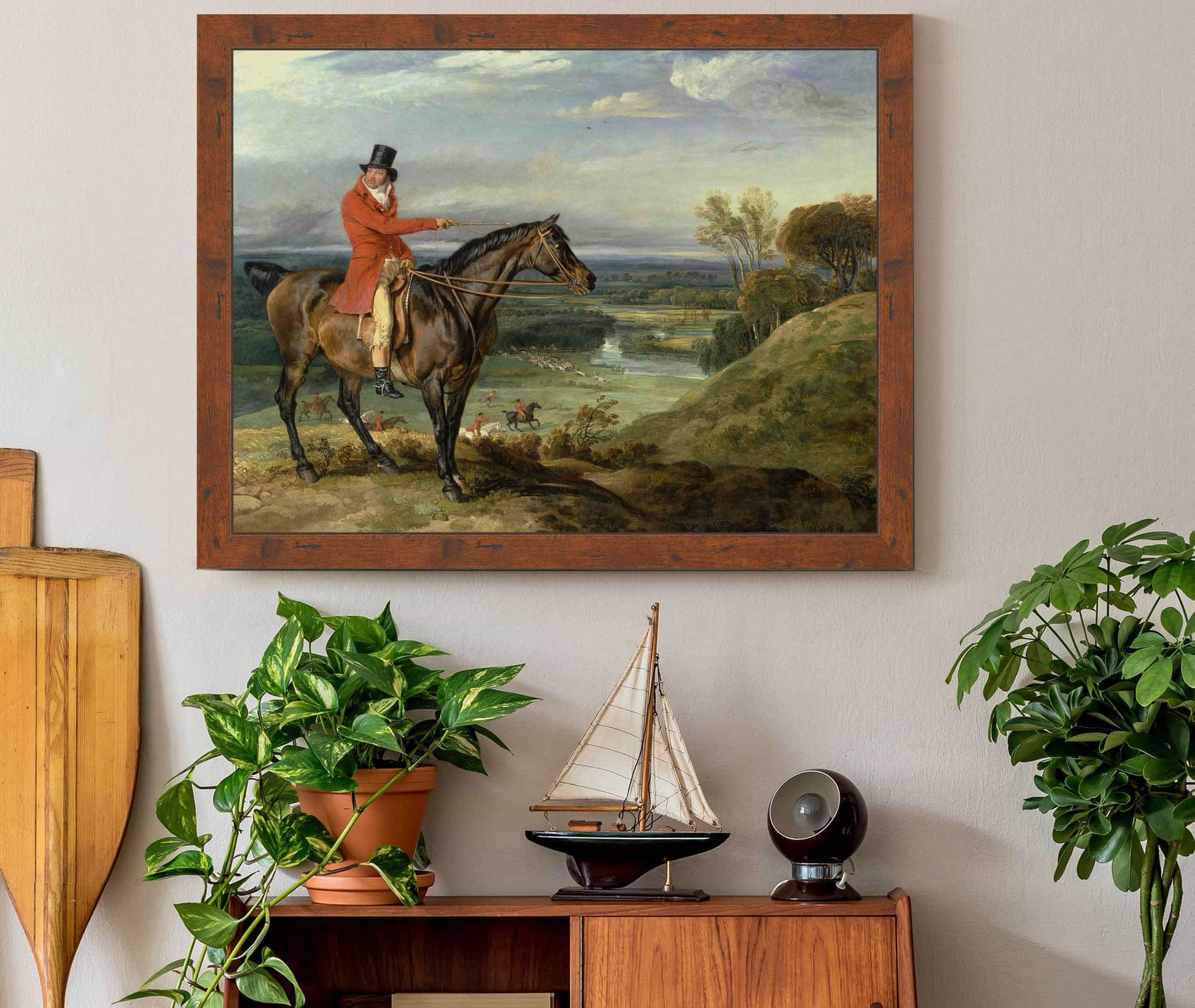 Theophilus Levett And A Favorite Hunter by James Ward