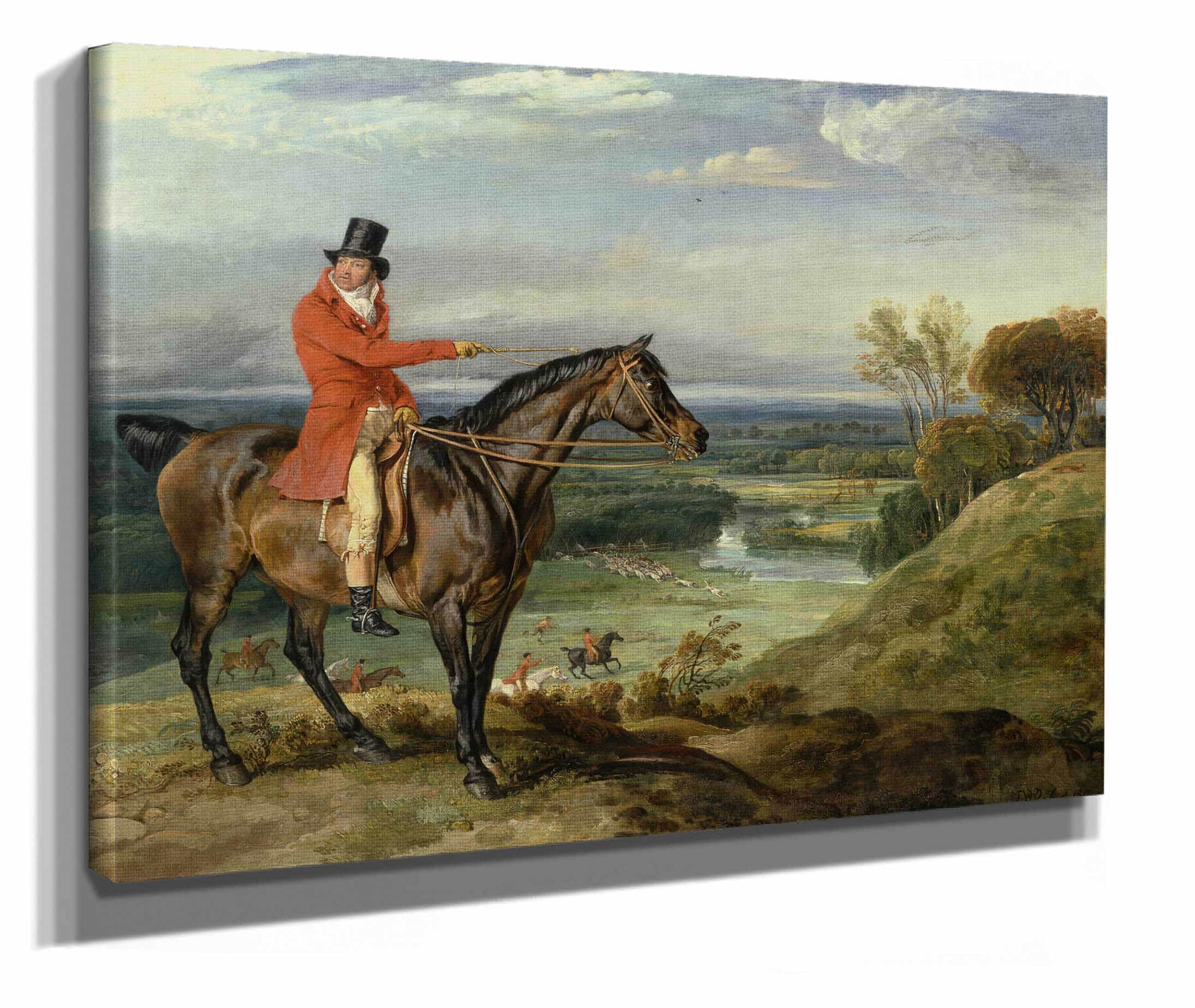 Theophilus Levett And A Favorite Hunter by James Ward