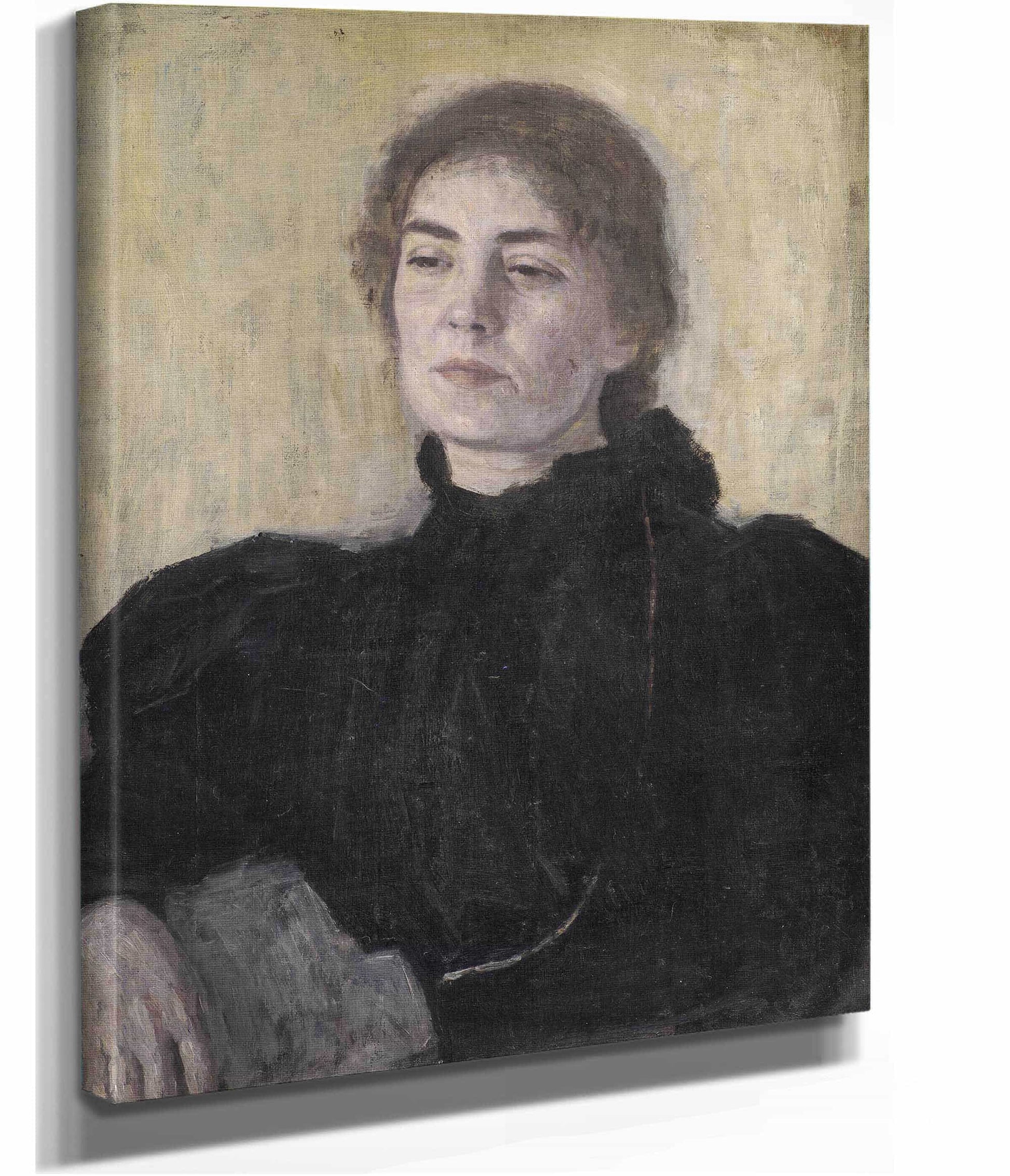Thora Bendix Nee Anne Victoria Sundberg by Vilhelm Hammershoi