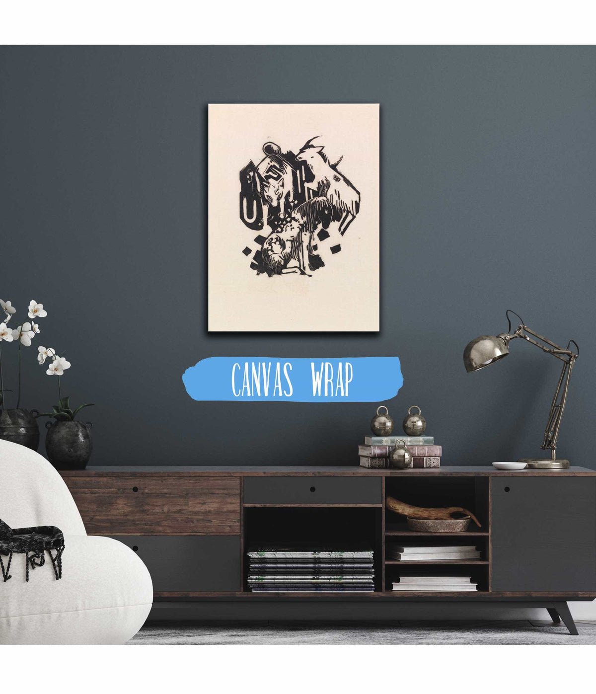 Three Animals by Franz Marc