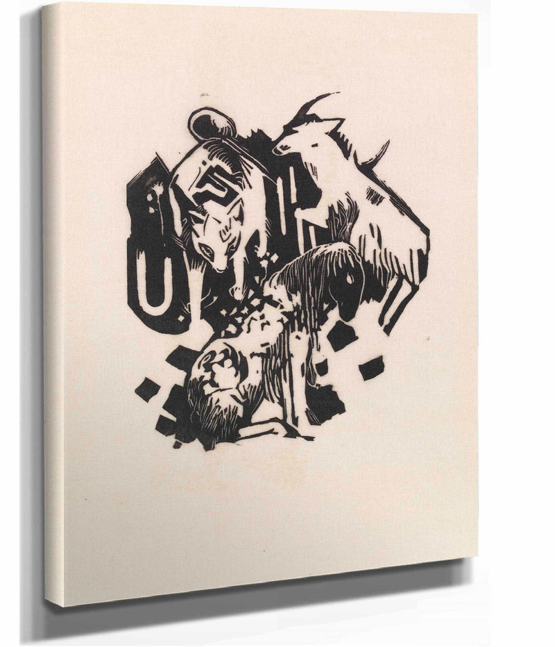 Three Animals by Franz Marc