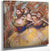 Three Dancers (Yellow Skirts, Blue Blouses) By Edgar Degas