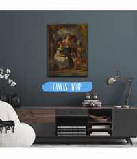 Three Little Girls by Narcisse Virgile Diaz De La Pena